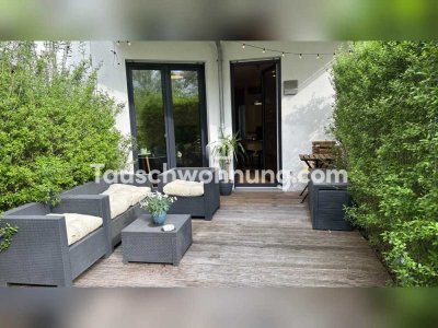 Tauschwohnung: Neubauwohnung (3-Zimmer) in Eimsbüttel mit Garten