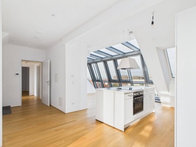 Exklusive klimatisierte Dachterrassenwohnung | Top-Ausstattung | Direkte U3-Anbindung Enkplatz | Stellplatz &amp; Kellerabteil inkl.