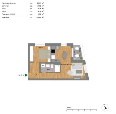 2 Zimmer, Neubau, Erstbezug