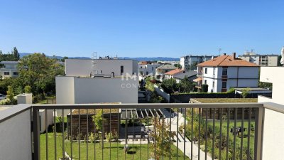 2 Dachterrassen mit Blick zum Wienerwald: 4-Zimmer-Wohnung in Traumanlage - provisionsfrei!