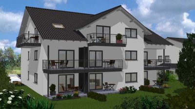 Wohnen mit Erholungsfaktor und Weitblick 
2-Zimmer-Wohnung mit Tageslichtduschbad und Balkon