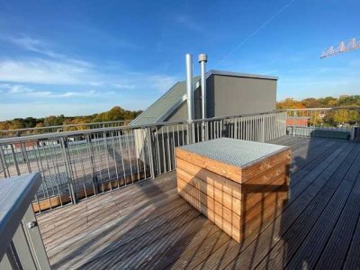 Sky is the limit - eigene Aufdach-Terrasse, EBK & noch mehr!