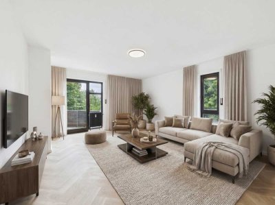 Hochwertig modernisierte 2-Zimmer-Wohnung mit Balkon und Tiefgaragenstellplatz!