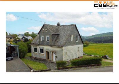 Handwerker aufgepasst! Einfamilienhaus mit vielen Möglichkeiten