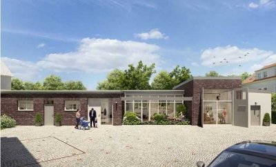POSTHOF GRANSEE® I  Moderne Loftwohnung mit Terrasse und Garten I WE 3.01