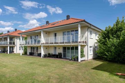Traumhafte „Maisonette“-Wohnung mit unverbautem Blick ins Grüne
