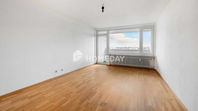 Gemütliche Zwei-Zimmer-Wohnung mit Loggia – sofort bezugsfrei