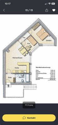 3 Zimmer Wohnung in Pforzheim Weststadt