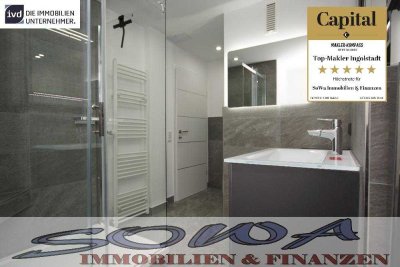 Sofort bezugsfrei! Sanierte 3 Zimmer Wohnung mit Balkon und schöner Aussicht in Neuburg - Ein neu...
