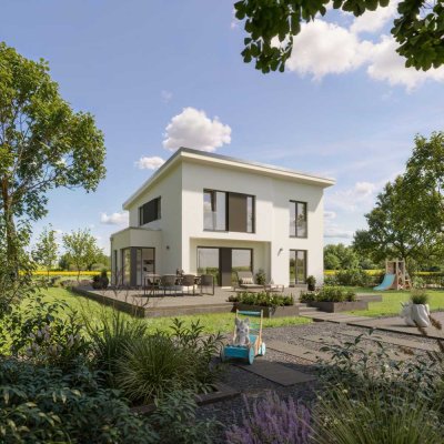 DAS KÖNNTE IHR NEUES LIVING TRAUMHAUS SEIN - MIT REELEM GRUNDSTÜCK, BODENPLATTE, KÜCHE & PV ANLA