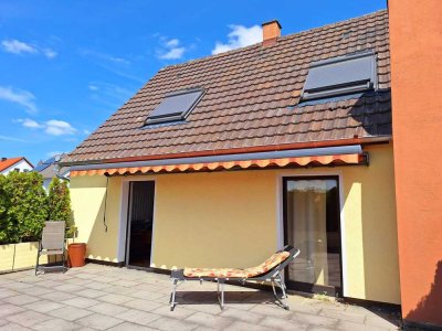 Freistehendes EFH mit sonniger Dachterrasse in Toplage - Wohnen und Arbeiten unter einem Dach!