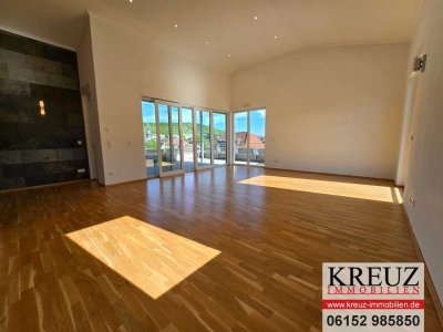 Exklusives Penthouse mit Blick in den Rheingau