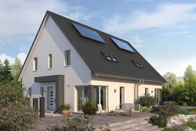 Doppeltes Haus halber Grundstückspreis! So baut man intelligent.