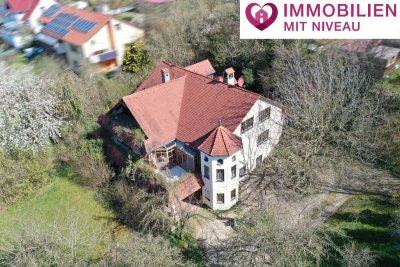 Ihr neues Schloss im Grünen! EFH mit Einliegerwohnung u. Nebengebäuden auf 2355m2!