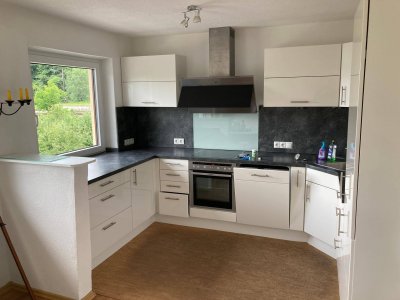 Feldkirch Tosters: 2.5-Zimmer Dachwohnung mit Balkon und Garage