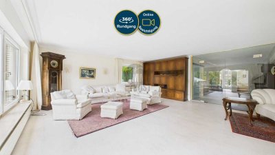 Exklusive Villa in Toplage von Grasdorf – 10 Zimmer, traumhafter Feldblick & Wellnessbereich mit Poo