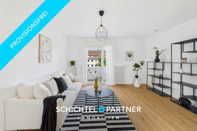 Provisionsfrei | Bezugsbereite 3-Zimmer-Wohnung mit Balkon in der Neustadt
