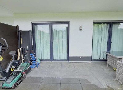 Modernes, voll möbliertes Neubau-Apartment (ca. 50 m²) mit Terrasse in ruhiger Lage von Osnabrück-Do