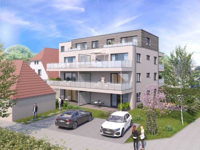 Eigentumswohnung, im 2.OG, mit Personenaufzug,
Wohnquartier Bachstraße, am alten Markt Obersontheim