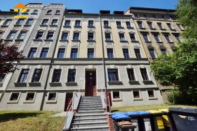 +Investieren in gefragter Lage: Vermietete 3-Raum-Wohnung mit Balkon in Schloßchemnitz+