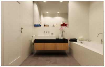 Eberswalde: ERSTBEZUG im LUXUS Neubau: 1-Zi mit 20 m² und Balkon ab 2026 BEZUGSBEREIT