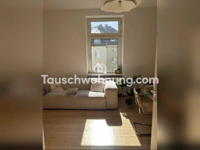 Tauschwohnung: Schöne Altbauwohnung direkt am Schweizer Platz - Sachsenhaus