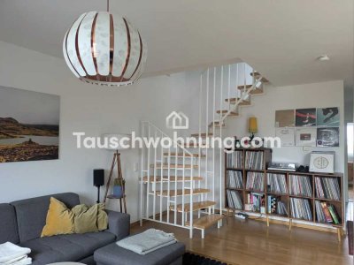 Tauschwohnung: Große 101 m² Maisonette mit Balkon in Köln-Merkenich
