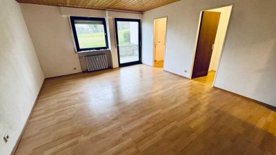 PROVISONSFREI! Ansprechende 2-Zi.-Erdgeschosswohnung mit Terrasse u. Pkw-Stellplatz Nähe FH/Wildpark