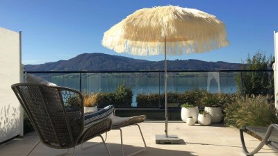 Exklusive Ausstattung - traumhafter Seeblick - Badeplatz - Zweitwohnsitz-Widmung und Boje - kompletter kann eine Seeimmobilie nicht sein!