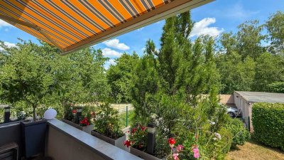 Moderne Zweizimmerwohnung mit Kamin und Balkon in Essen-Bochold