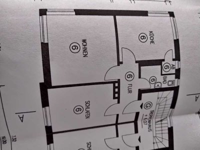 Helle 2-Zimmer-Wohnung ca. 55 qm in Bielefeld