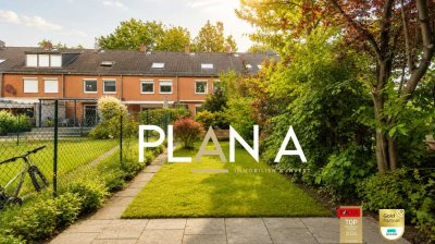Großes Reihenhaus mit Sonnengarten in Bremer Top-Lage