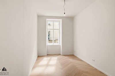 Exklusiver Altbau-Erstbezug beim Naschmarkt – hochwertig kernsaniert mit Fußbodenheizung &amp; Lift