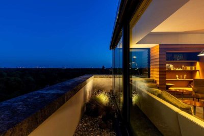 Einzigartiges Penthouse am Englischen Garten mit Panoramablick über München und die Alpen