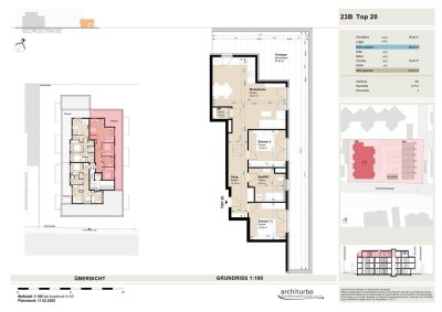 Neubau-Dachgeschoss-Wohnung in Eisenstadt mit Dachterrasse