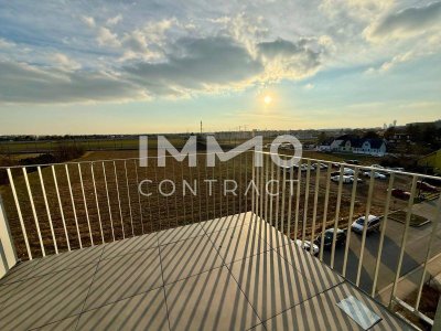 2 Monat Mietzinsfrei: 60m² Dachgeschosswohnung mit Kühlung & Blick über die Felder