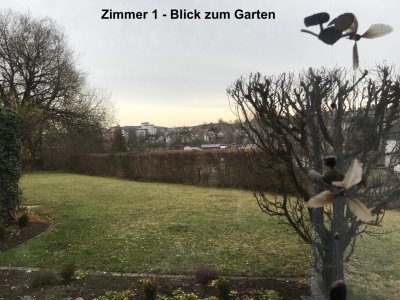 Ruhige, gepflegte 3-Zimmer-Wohnung mit Garten, Terrasse & viel Platz