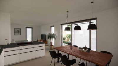 NEUBAU - offene 3-Zi-Wohnung mit Garten! - Erstbezug