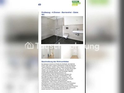 Tauschwohnung: EG 4 Zimmer mit Garten Neubau