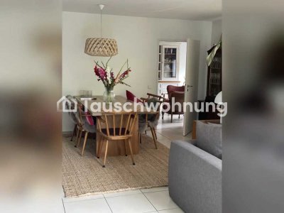 Tauschwohnung: Helle Erdgeschosswohnung mit Garten