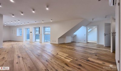 NEU! • Erstbezug • 6 DG-Wohnungen • Weitblick • 1050 Wien