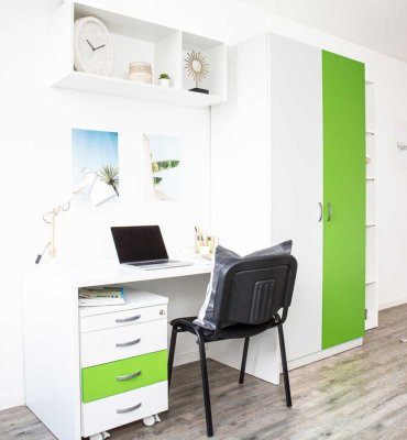 1-Zimmer Wohnung mit Gartenmitbenutzung in Borbeck