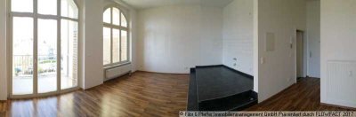 Helle 1-Raum-Wohnung mit neuer Einbauküche und großem Balkon zu vermieten!