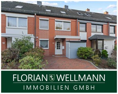 Bremen - Kattenesch | Gepflegtes Reihenmittelhaus mit großer Terrasse, Garten und Garage