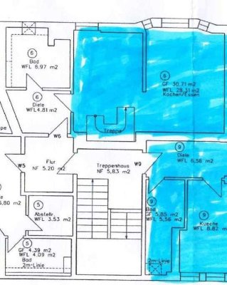 + + + 3,5-Zimmerwohnung Maisonette mit Balkon, Wohnküche und 30m²  Wohnzimmer + + +