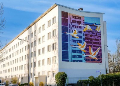 3-Raum-Wohnung im Erdgeschoss mit Balkon