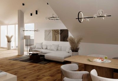 Mustergültig – Weitblick auf zwei Seiten.