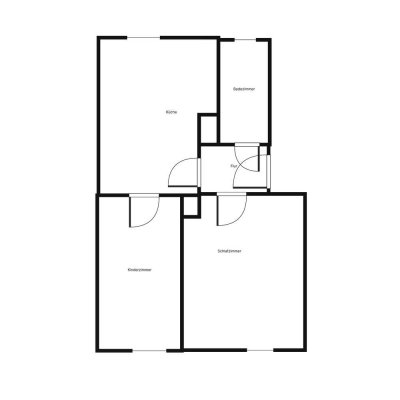 Neu renovierte, ansprechende 2-Zimmer-Wohnung im Erdgeschoss