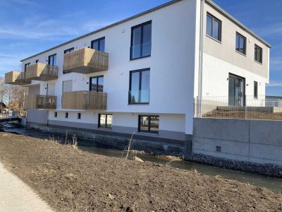 Offenes Wohnen auf zwei Etagen- Neuwertige Wohnung mit Einbauküche und Balkon