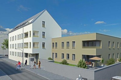 Teilmöblierte 2-Zimmer Wohnung | Augsburg-Lechhausen am Lech | inkl. Einbauküche, TG